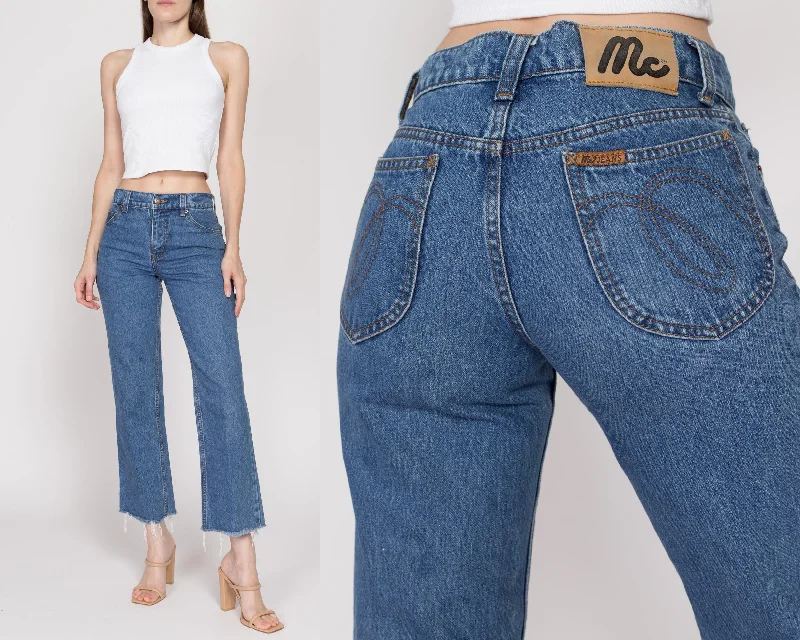 Chic Outfits XS 80s Cutoff Bootcut Jeans