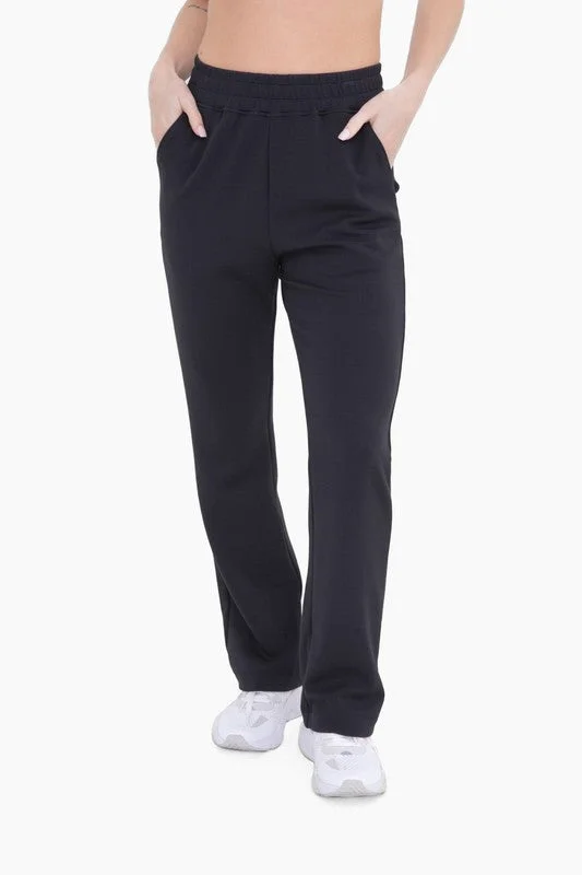 Elegant Fit Modal Blend High Waist Pants
