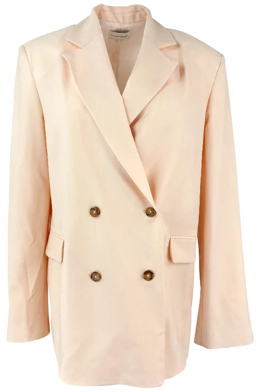 Cozy Layers LouLou Studio Donau Blazer in Peach