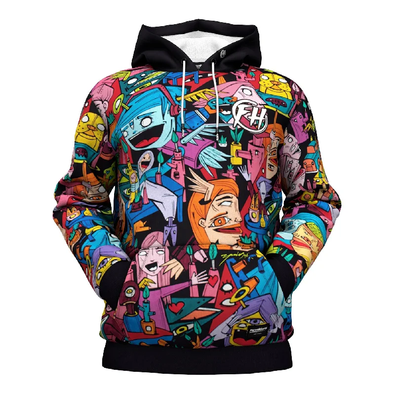 Layered Style Amor Hoodie