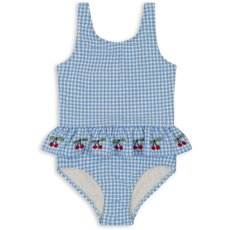 Cozy Fit Wear Konges Sløjd Soline Swimsuit Provence/White Swan