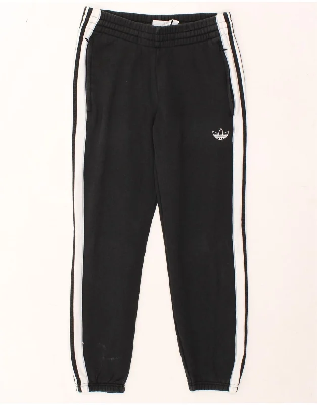 Comfy Layers ADIDAS Womens Tracksuit Trousers Joggers UK 14 Medium Black Colourblock Comfy Layers ADIDAS Womens Tracksuit Trousers Joggers UK 14 Medium Black Colourblock
