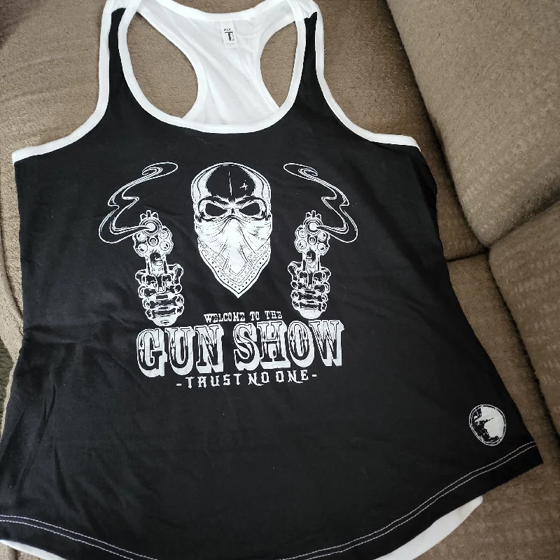 All-Day Wear Women's Trust No One Gun Show Tank Top