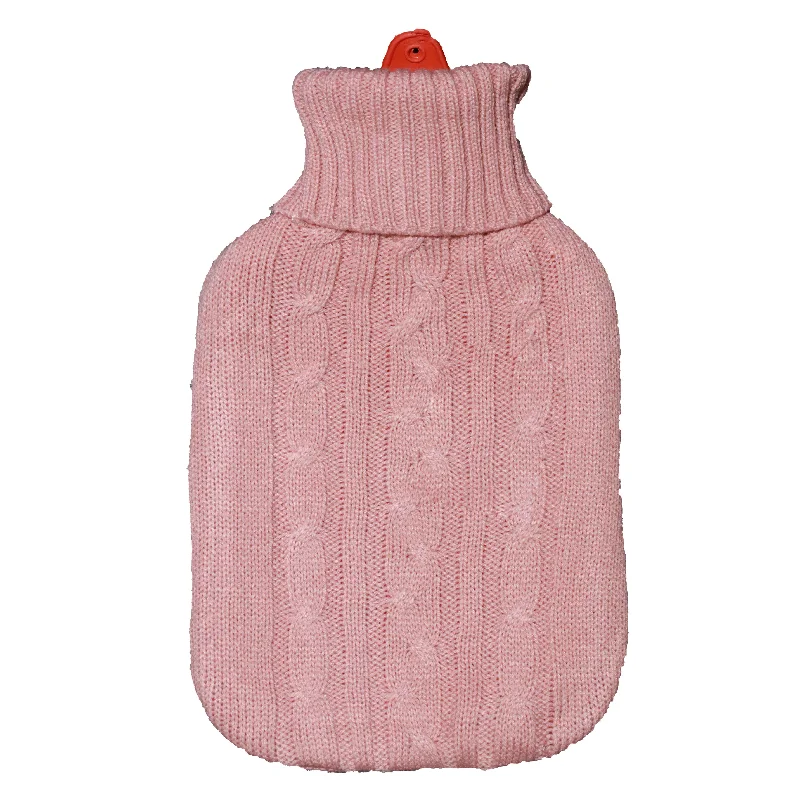 Cozy Outfit 2L Hot  Water Bag With Kintted Ccover