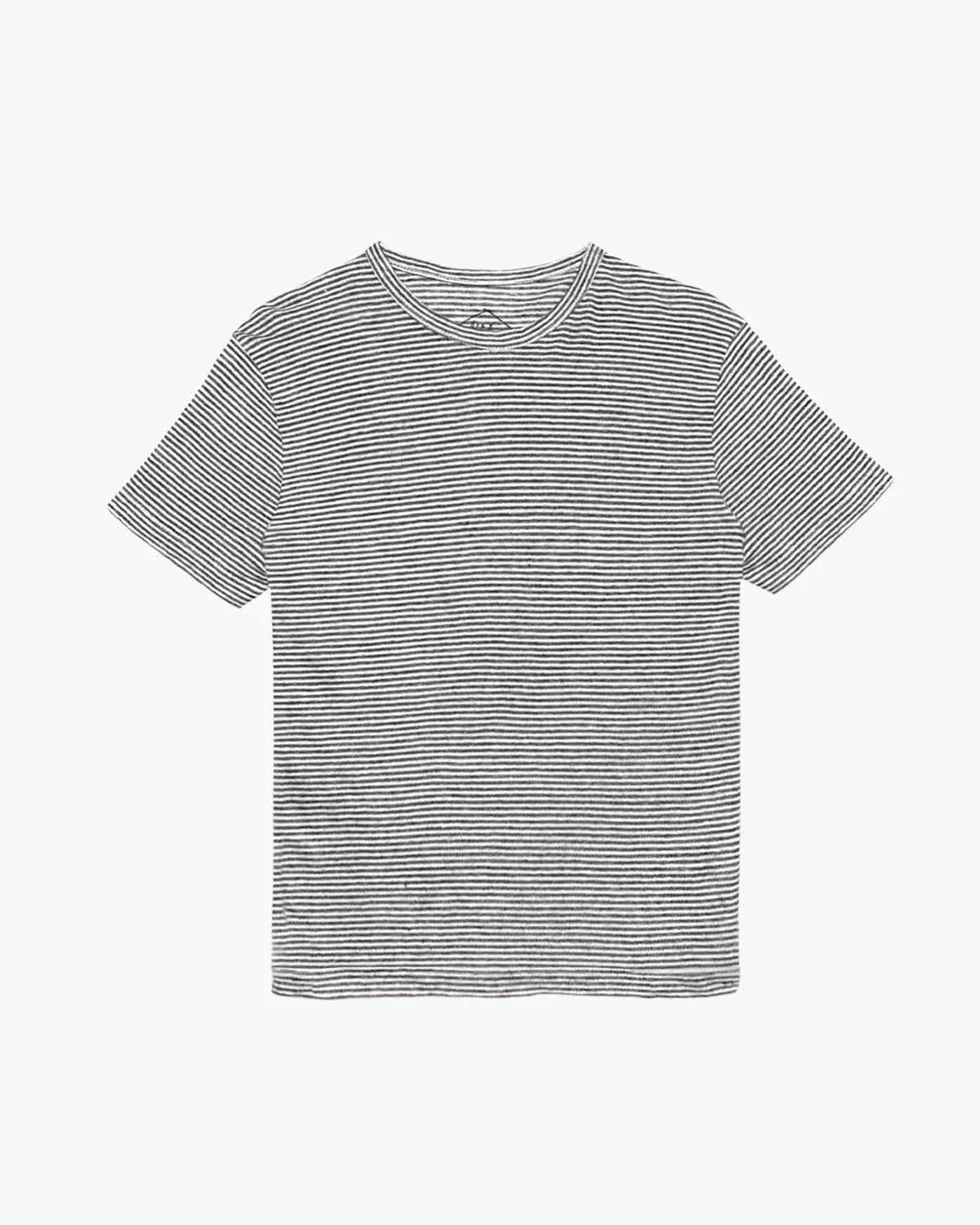 Effortless Looks Alex Crane Lines Linen Sun T-Shirt