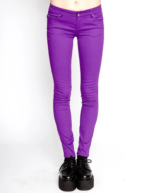Trendy Casuals T-BACK JEAN PURPLE