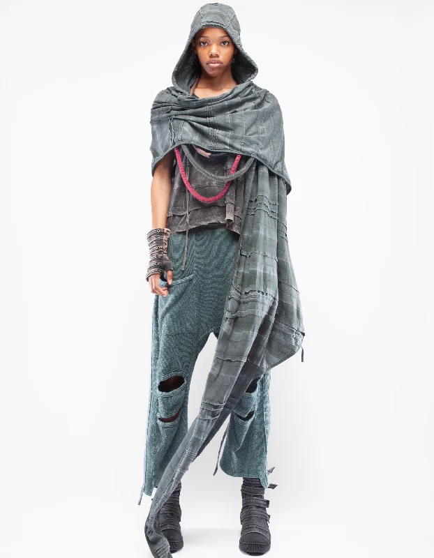 Relaxed Fashion SHAWL HOOD OVERTONE W