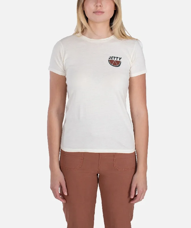 Soft Fabrics Women's Beachside Short Sleeve Tee Shirt