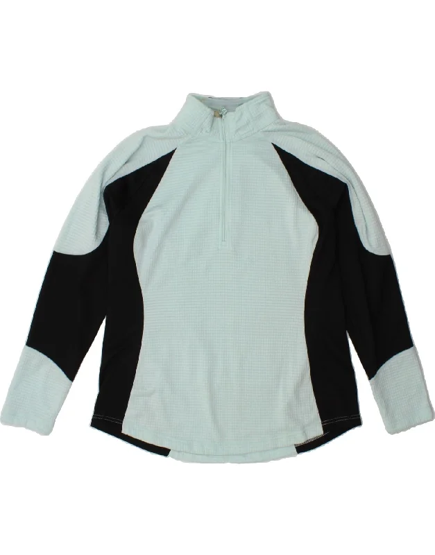 Versatile Outfits EDDIE BAUER Womens Pullover Tracksuit Top UK 18 XL Blue Colourblock