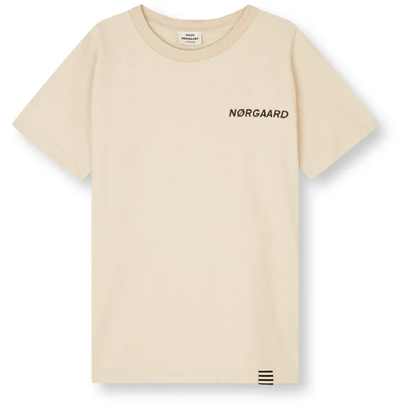 Chic Outfits Mads Nørgaard Oatmeal Printed Thorlino T-Shirt