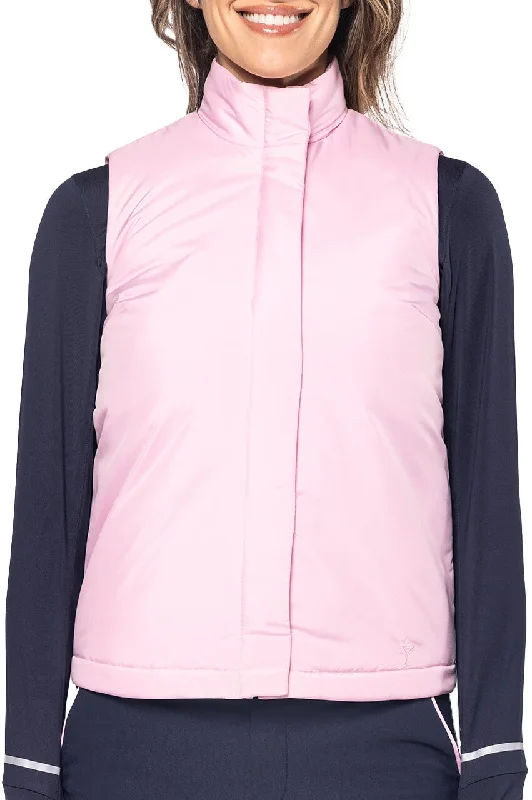 Cozy Dress Rose Pink Vintage Vest