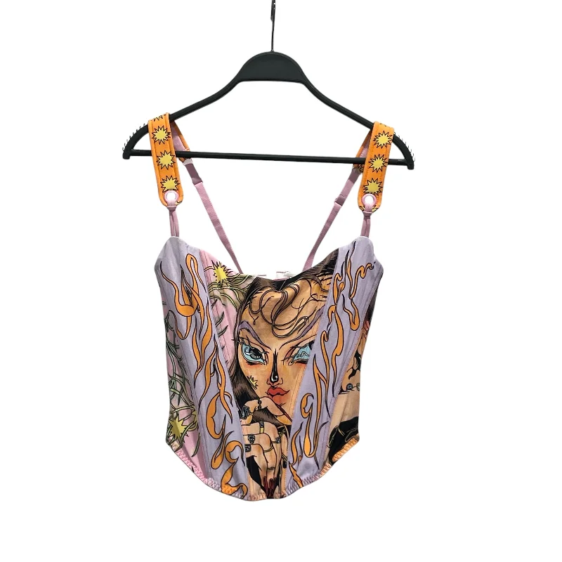 Soft Fabrics savage x fenty /T-Shirt/M/All Over Print/Cotton/MLT/ALICE BLOOMFIELD CORSET