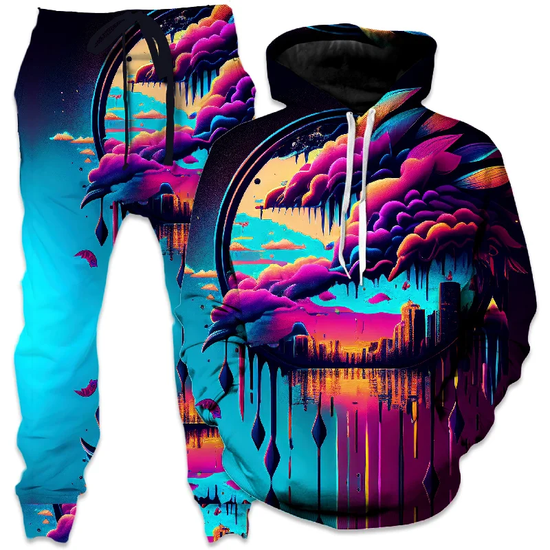 Comfort Fit Distant Memory Hoodie and Joggers Combo