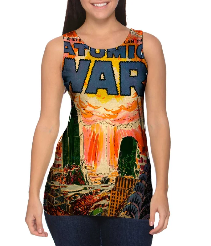 Soft Casuals Atomic War Comic Retro