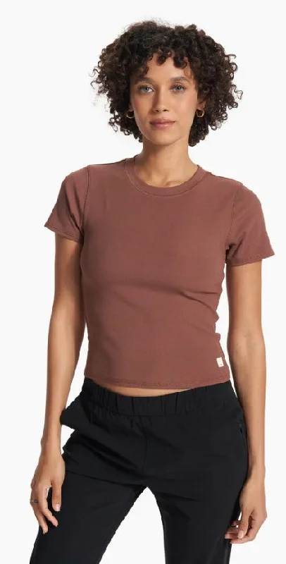 Elegant Wear Woman's Pose Fitted Tee Shirt