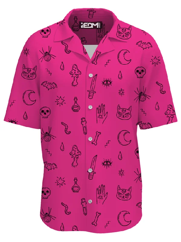 Soft Touch Pink Pattern Lounge Shirt
