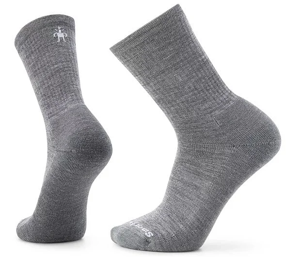 Relaxed Fit Everyday Solid Rib Crew Socks