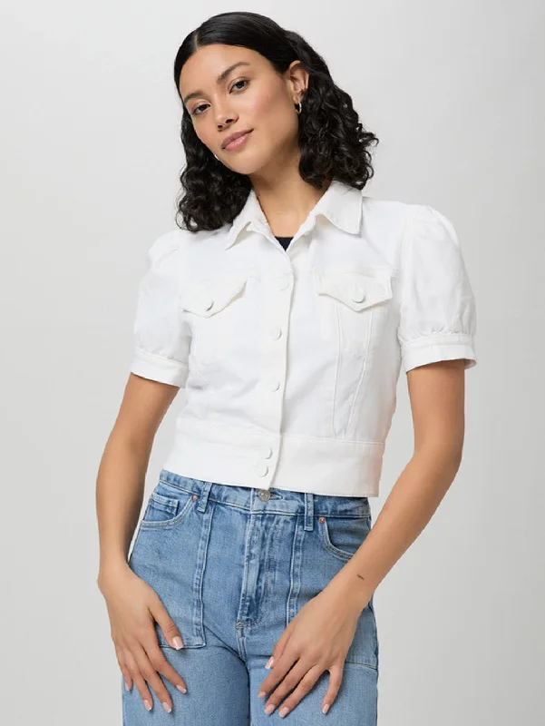 Warm Wear Kendra Jacket - Crisp White