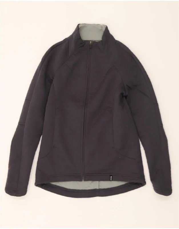 Versatile Comfort ROHAN Womens Tracksuit Top Jacket UK 10 Small Black