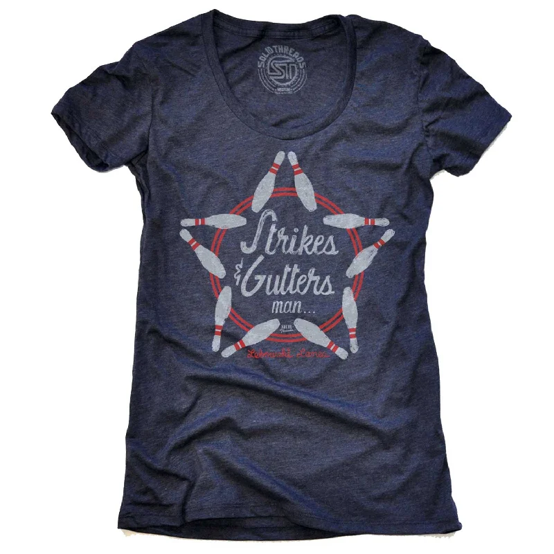 Simple Chic Women's Strikes & Gutters T-shirt