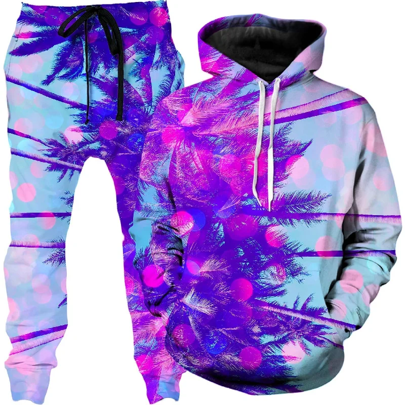 Cozy Layers The Strip Hoodie and Joggers Combo