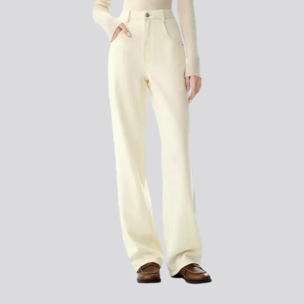 Light Dressing Fashionable high jeans for ladies