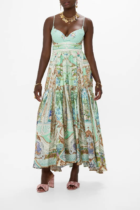 Warm Wear STRAPPY DRESS WITH FULL SKIRT PESTANA PANORAMA
