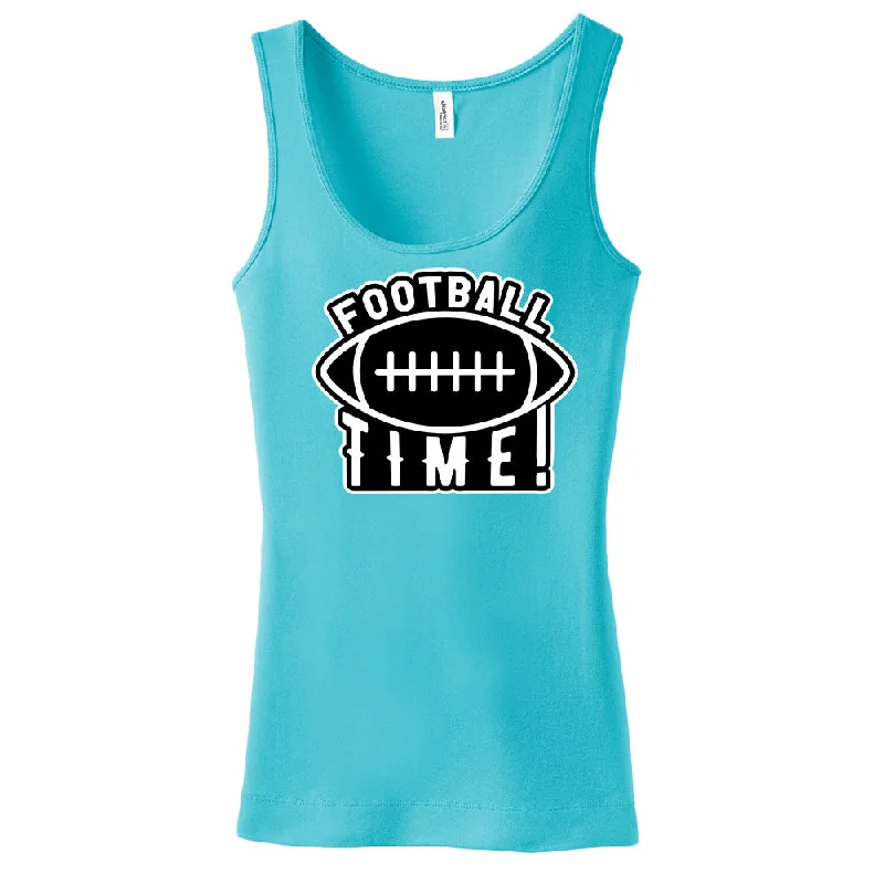 Cozy Dress Football Time - Women's Tank Top