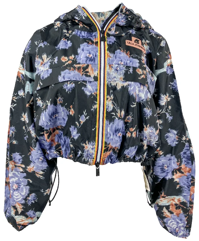 Relaxed Tops Kway x Ulla Johnson Cropeley Jacket in Iris