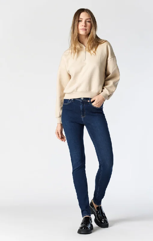 Simple Chic ALISSA SKINNY DEEP BRUSHED INDIGO SHAPE
