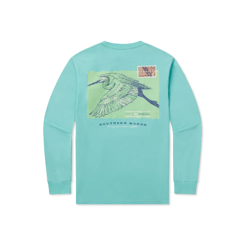 Casual Chic Outfits Expedition Series Tee - Heron - Long Sleeve