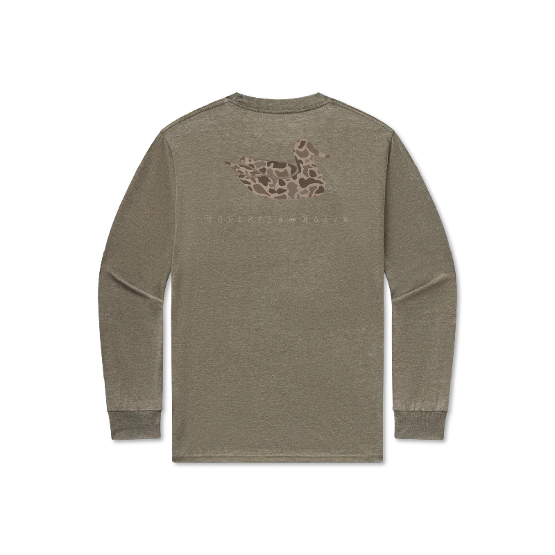 Weekend Comfort Wear Seawash™ Tee - Retro Duck Originals - Long Sleeve