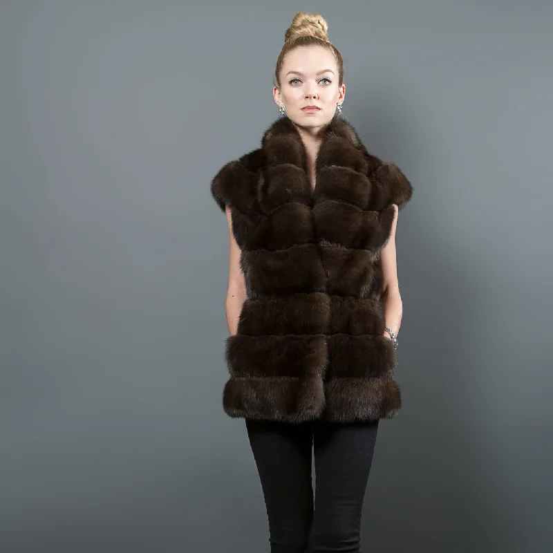 Soft Looks Russian Sable Vest