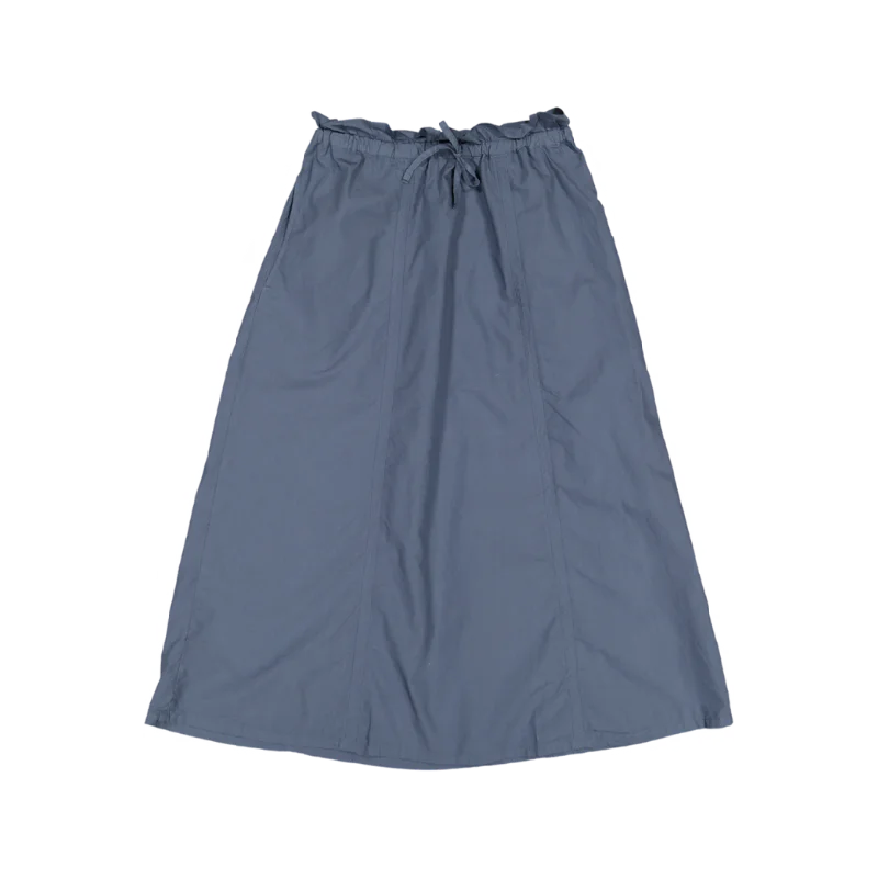 Trendy Looks POSITANO LONG SKIRT-Ardoise