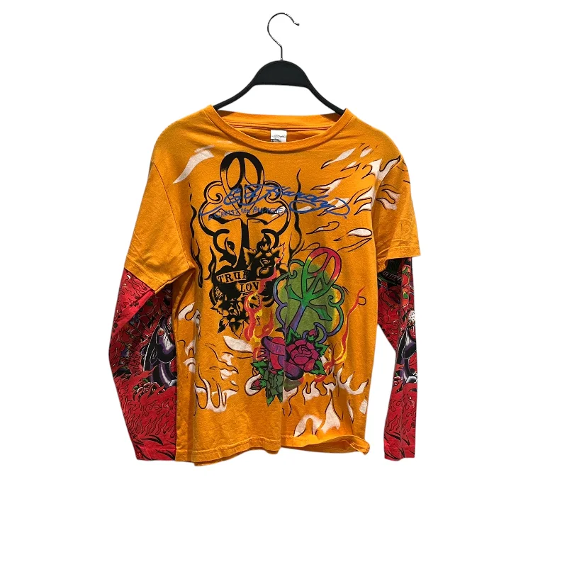 Cozy Outfit Ed Hardy/LS T-Shirt/L/Graphic/Cotton/ORN/TATTOO LONG SLEEVE