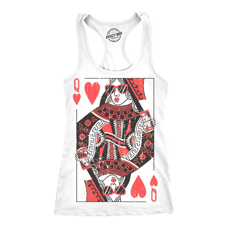 Relaxed Fashion Queen Of Hearts Women's Tank Top