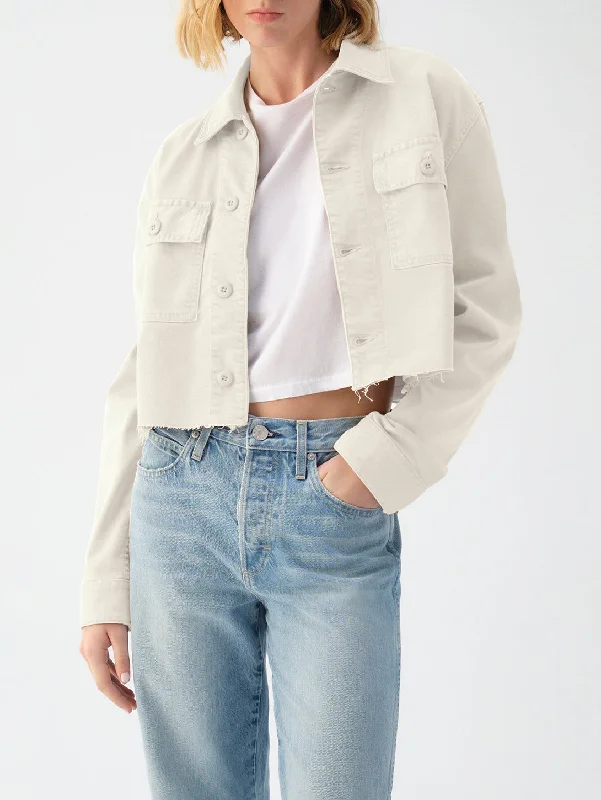Casual Chic Wear Carly Jacket - Bone