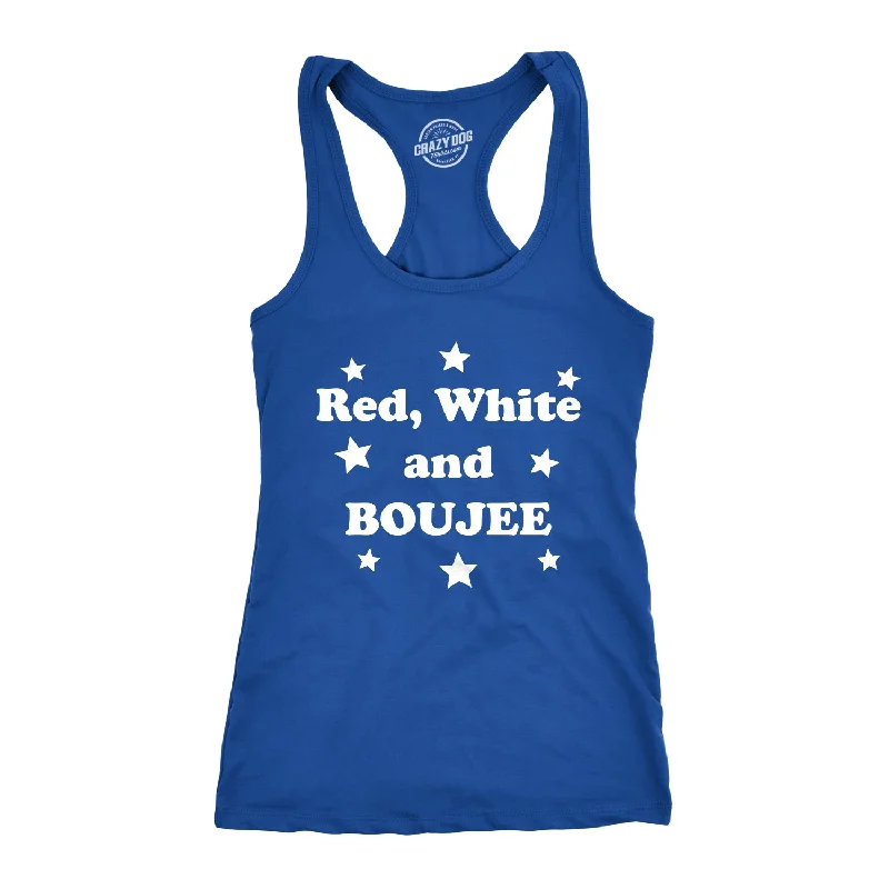 Summer Comfort Red White and Boujee Women's Tank Top