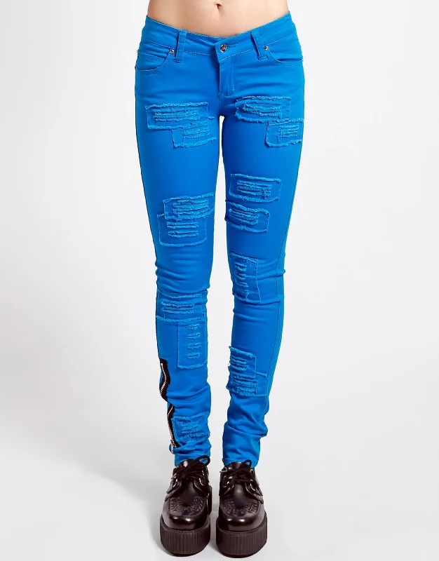 Cozy Footwear Patch Jeans