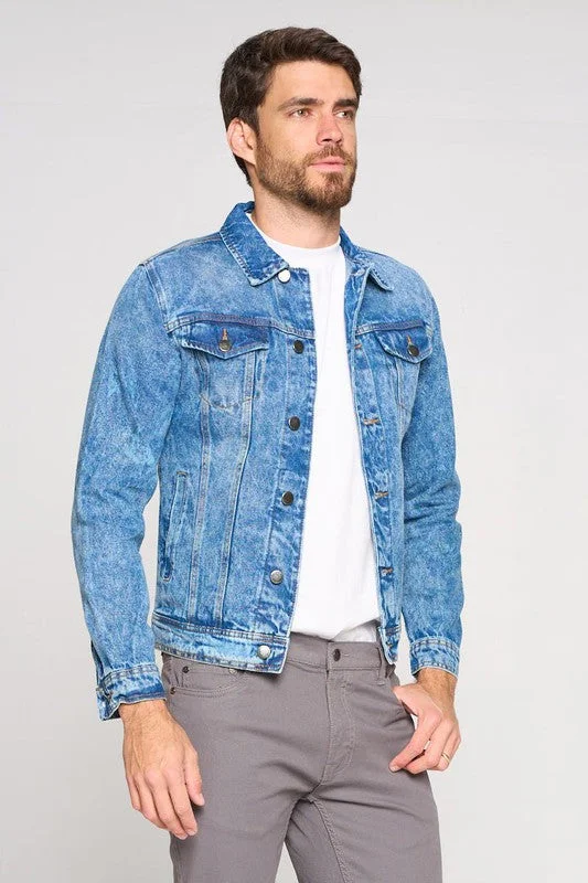 Comfy Chic Wear Men's Denim Jacket
