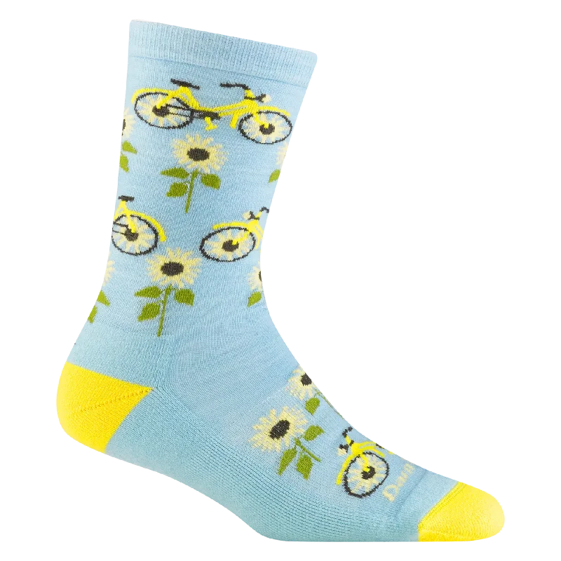 Versatile Comfort Women's Sun Pedal Crew Lightweight Lifestyle Sock