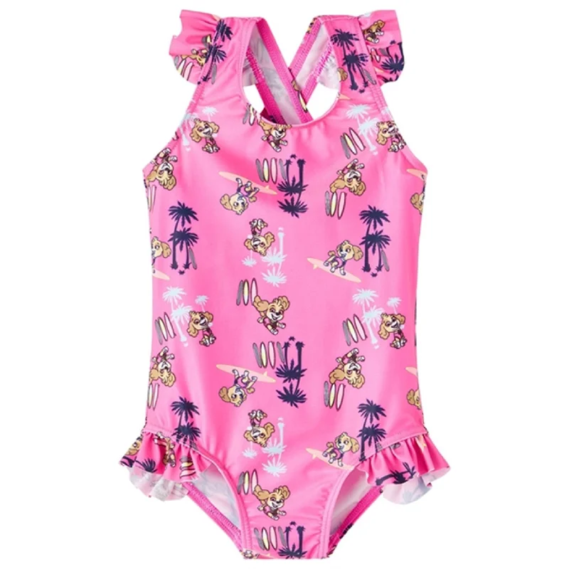 Easy Chic Name it Knockout Pink Misse Paw Patrol Swimsuit