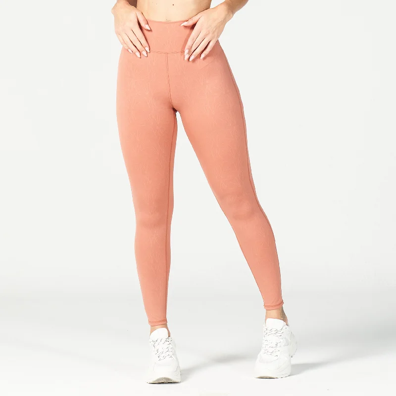 Simple Comfort Core Agile Reimagined Leggings - Light Mahogany