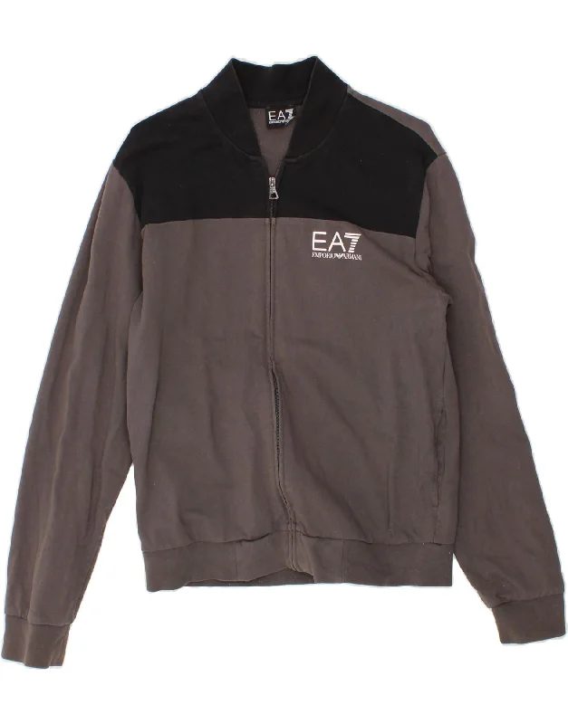 Light Dressing EMPORIO ARMANI Womens Tracksuit Top Jacket UK 14 Medium Grey Colourblock Light Dressing EMPORIO ARMANI Womens Tracksuit Top Jacket UK 14 Medium Grey Colourblock