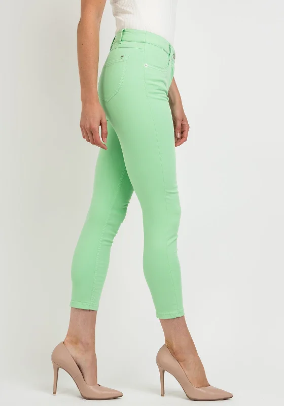 Everyday Style Robell Elena 09 Skinny Crop Jeans, Paradise Green
