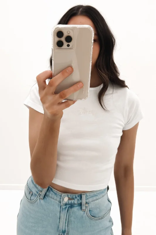 Basic Comfort Stock Rib Tee White
