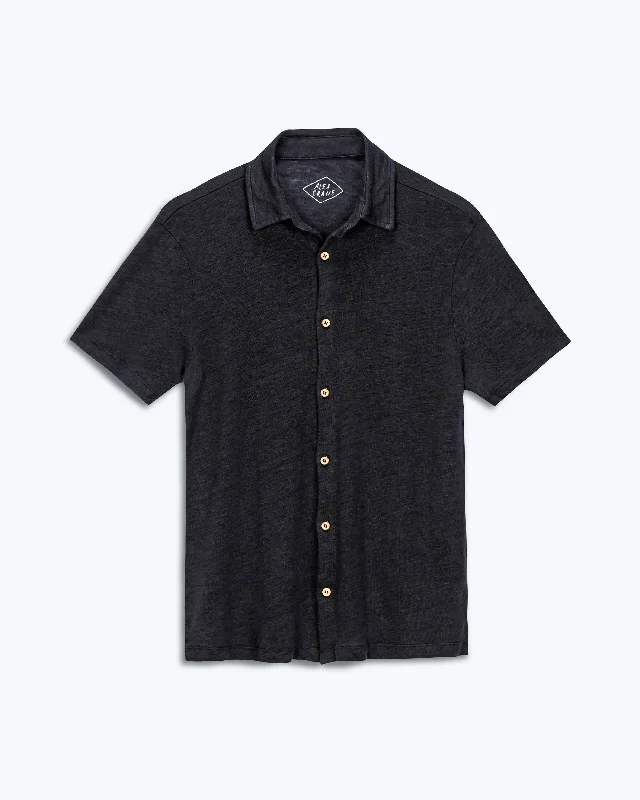 Soft Textures Alex Crane Night Knit Ola Short Sleeve Shirt