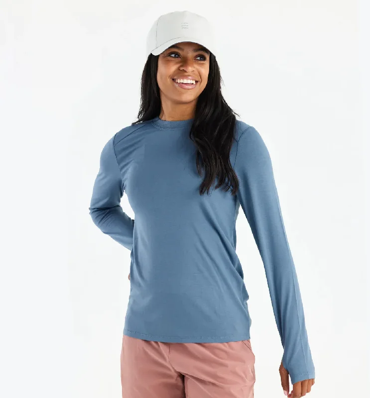Layered Style Women's Bamboo Shade Long Sleeve II