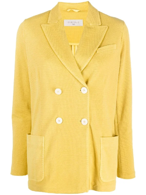 Simple Chic Circolo 1901 Women's Jackets yellow
