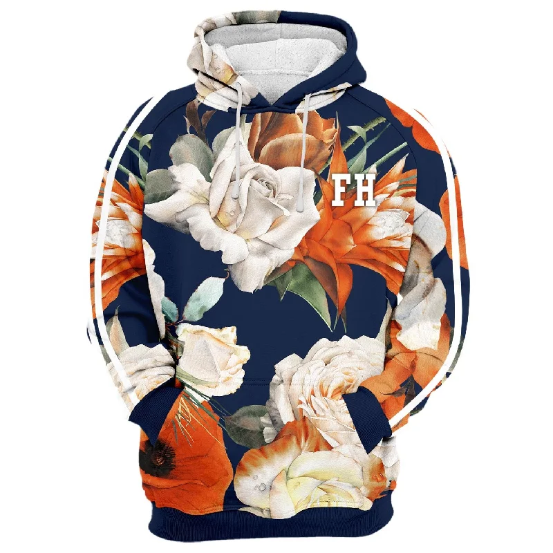 Relaxed Dresses Rose Blossom Hoodie